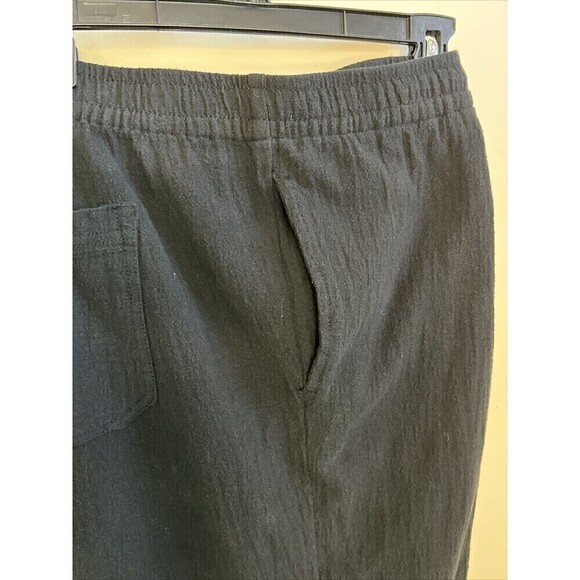 KingSize Island Lightweight Beach Black Pants 4XLT - Picture 3 of 9